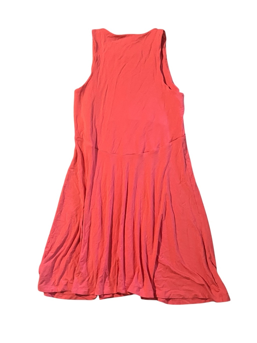 Athleta Santorini Thera Lightweight High-Neck Coral Dress- Size M - Picture 2 of 5